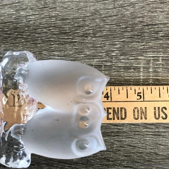 Vintage Reijmyre Sweden Owl Paperweight - Picture 10 of 10